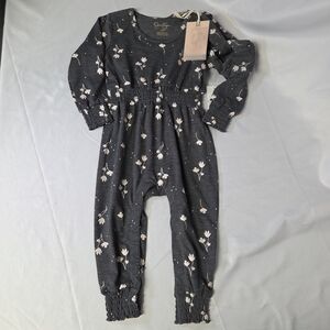 Jessica‎ Simpson 18 Month Floral Long Sleeve Baby Romper